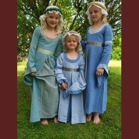 Two-tone dress children Two-tone dress children