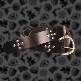 Leather belt